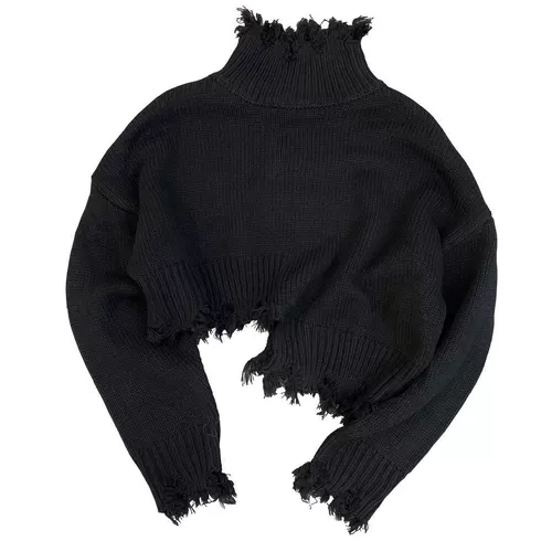 Грейпфрут MM MM2024 Mao Bian Bian Gao Ning Long -sleeved