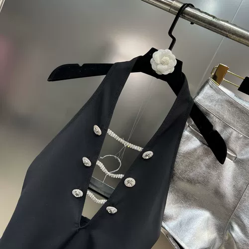 Весенняя цепь, сексуальный жилет, полиуретановый комплект, 2024 года