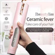 Import Automatic Usb Wireless Roll Hair Stick Sloth Person Bronzer Anti-Burn Net Red electric rotary female large wave
