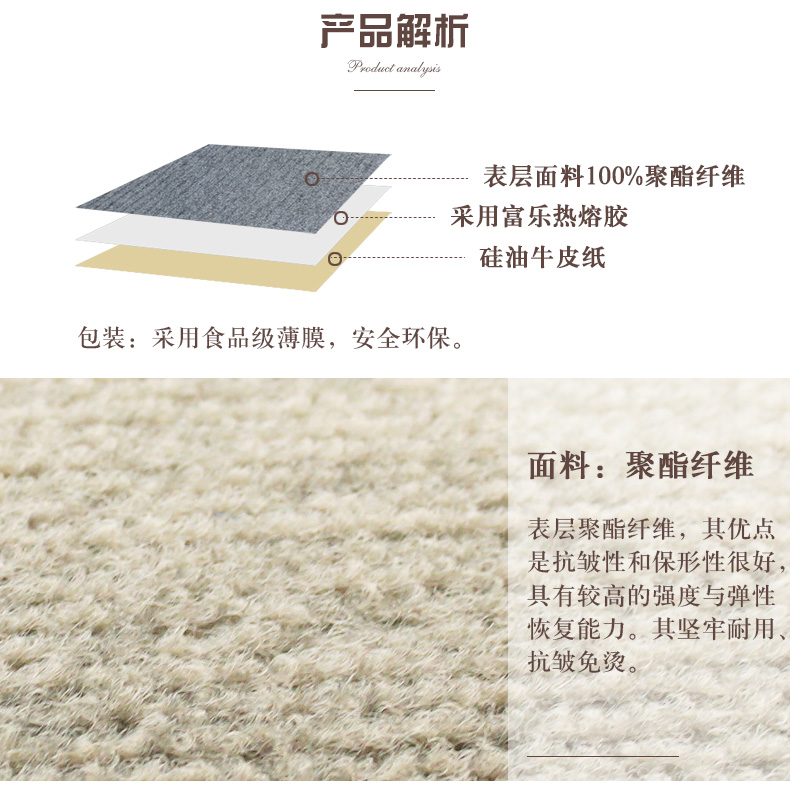 Màu xanh lá cây hộp chăn tư văn phòng khách sạn mở thảm thảm không trơn trượt thảm cầu thang lộn tự dính thảm bọt - Thảm thảm trải sàn nhà