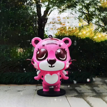 Tiger Year Mascot Tiger GRP Landscape Sculpture Park Square Commercial Street Small Tiger Portrait Manufacturer Customized