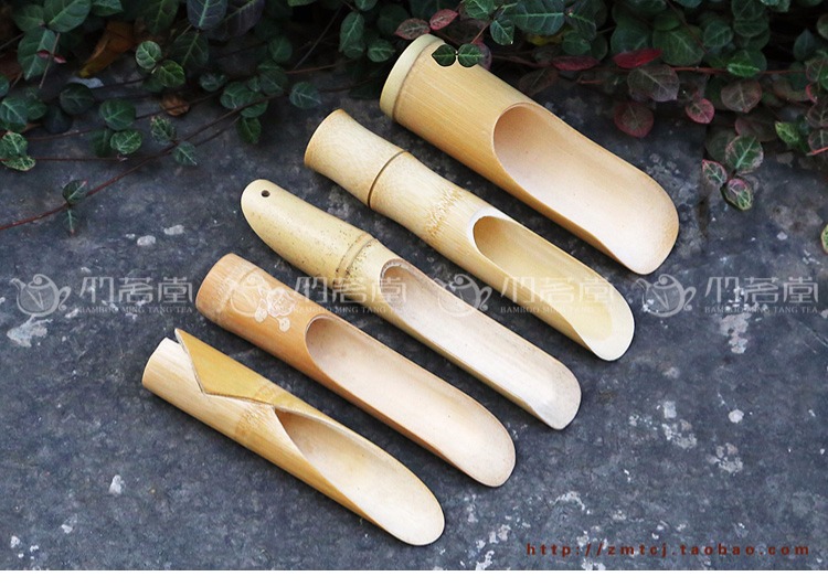 Muỗng trà tre theo phong cách Nhật Bản Bộ trà sáu quý ông trà đạo phụ tùng trà tre Bàn tay trà tre làm bằng tay ấm pha trà giữ nhiệt