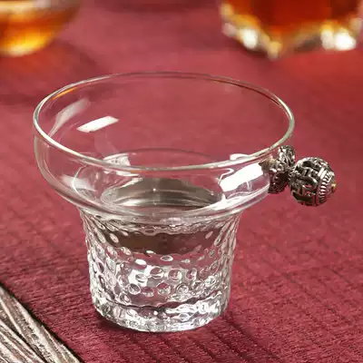 Heat-resistant creative glass tea leak tea filter kung fu tea accessories tea filter funnel