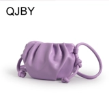 Милая сиреневая мягкая сумка на одно плечо, летняя помада, сумка через плечо, сезон 2021