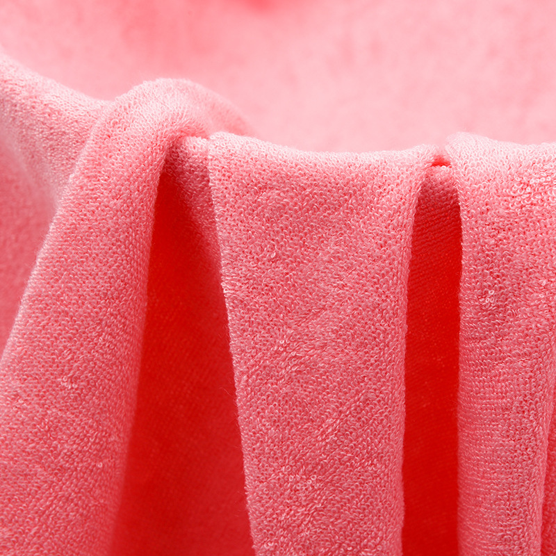 New Single-Sided Looped Towel Fabric, 100% Polyester Towel Fabric, Bath Towel, Bathrobe, Home Wear, Casual Wear, Sportswear, Toys