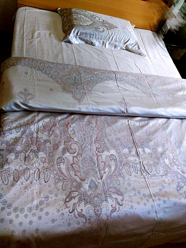 水星家纺欧式提花四件套