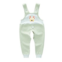 Pants are comfortable and can be opened 5-6-7-8 months baby girl bib pants spring summer 0-1-2-3-year-old boy baby