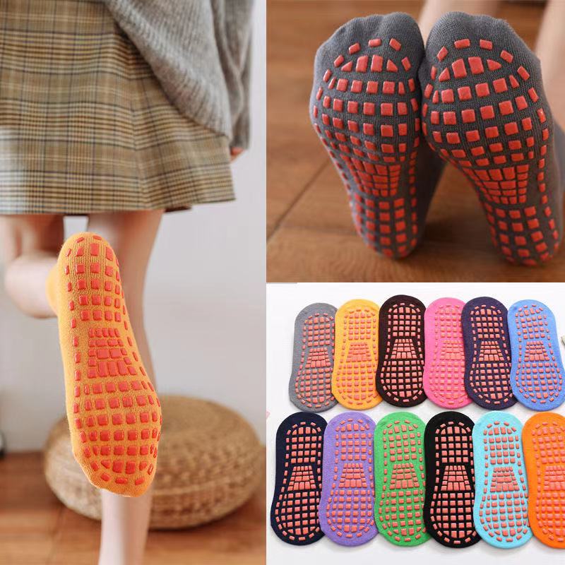 Skid Socks Indoor Sports Silicone Yoga Socks Indoor Sports Socks Shoes Professional Non-slip Thickened Dance Socks