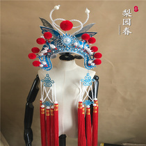 Liyuanchun Peking Opera opera helmet hat performance Dao Ma Dan Huadan Wudan helmet hat butterfly helmet 2021 new