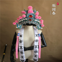 2021 new opera supplies prince helmet prince helmet purple gold crown helmet small king helmet topper Liyuanchun