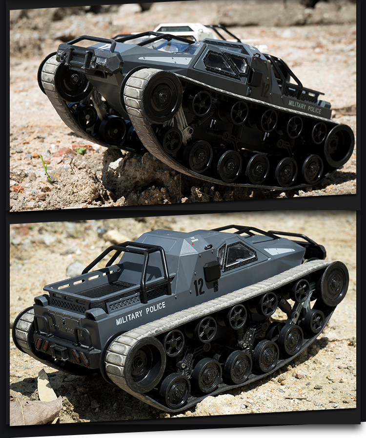 Remote Control Tank Toy Children Boy Electric Model Oversize Simulation Cross-country Crawler RC High-speed Drift Car