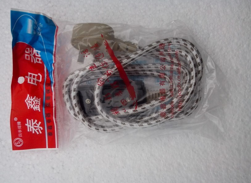 2-hole power cord quick cooking pot power cord electric cooker power cord electric hot pot power cord two-eye power cord