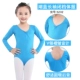 Quần áo khiêu vũ cho bé gái tập luyện quần áo cộng với jumpsuit nhung bé gái mùa thu và mùa đông quần áo múa ba lê dài tay jumpsuit bé gái đáng yêu