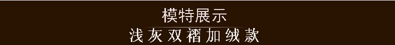 Quần nam trung niên lỏng lẻo eo cao sâu gấp đôi xếp li giản dị kinh doanh phù hợp với quần trung niên cộng với quần nhung nam dày quần vải đẹp