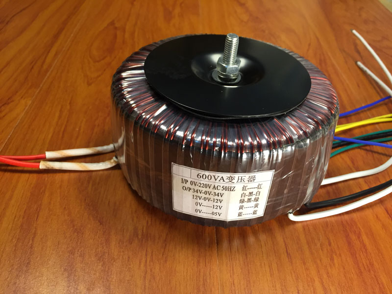 600W toroidal transformer 220V to dual 34V 8 8A 12V single 12V 5V 0 9A