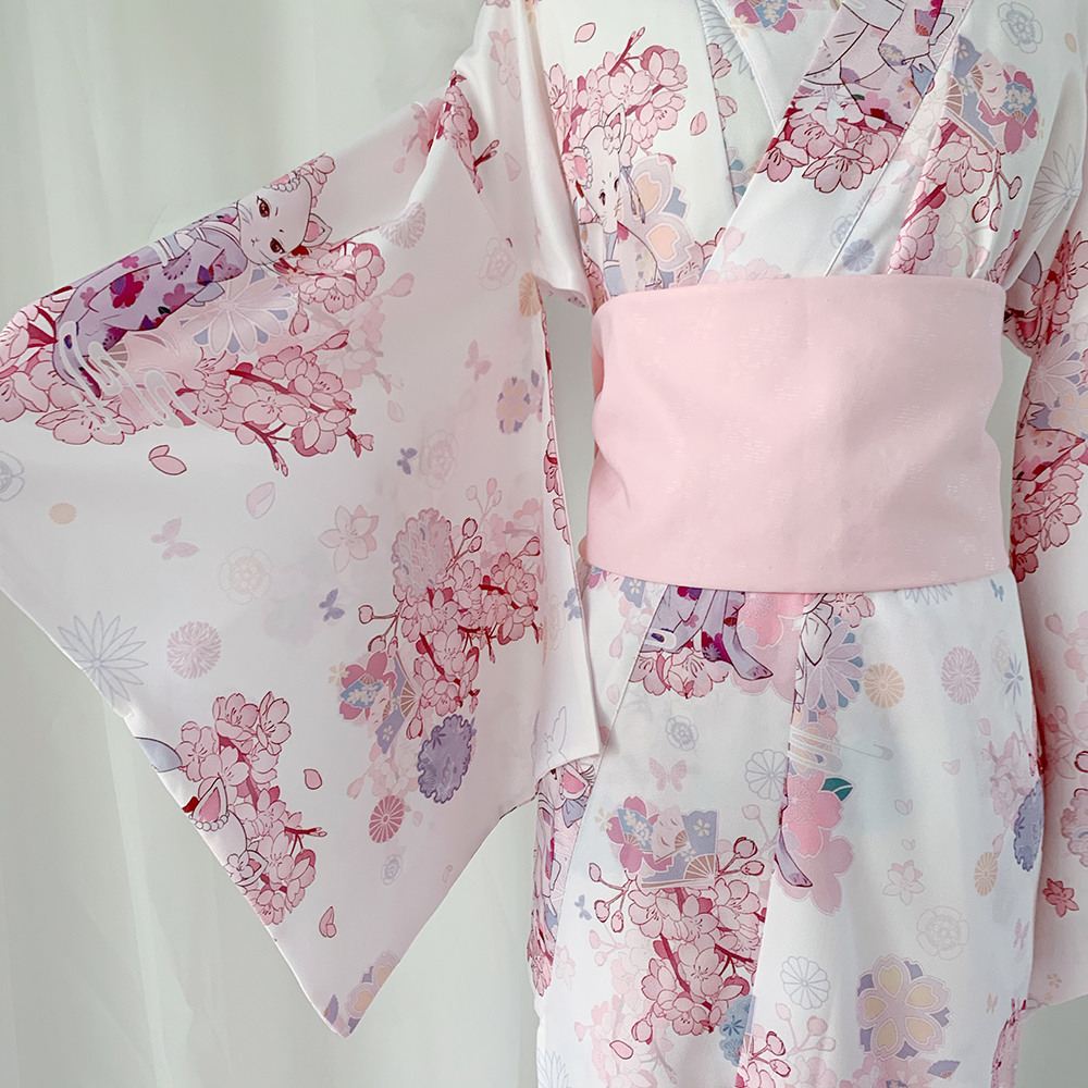 Treat ürself vintage lace Yukata ピンク treat urself vintage lace Yukata(pink) 浴衣