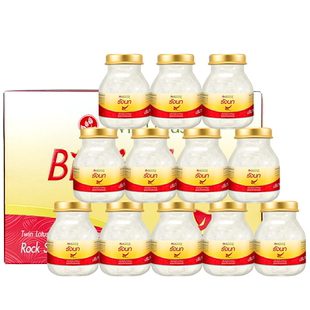 泰国双莲即食燕窝冰糖型75ml*6瓶*2组