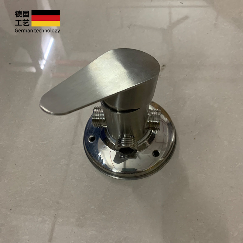 304 stainless steel open-mounted hot and cold water faucet shower switch solar electric water heater open pipe mixed water valve