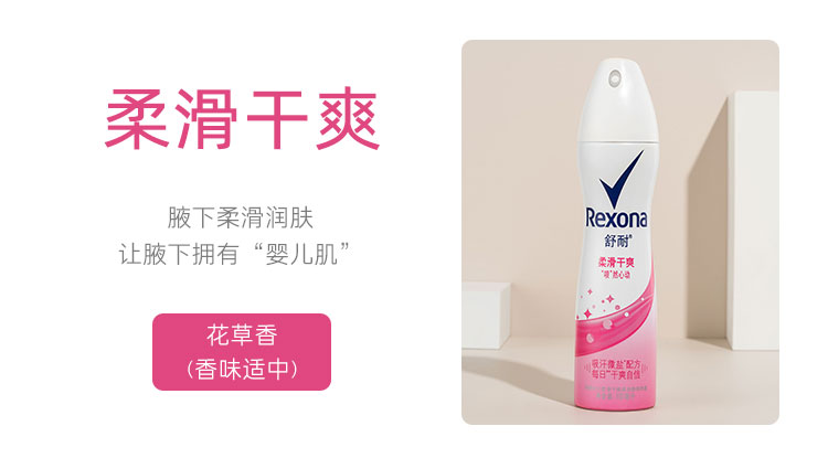 Rexona香水乾爽身體走珠止汗噴霧