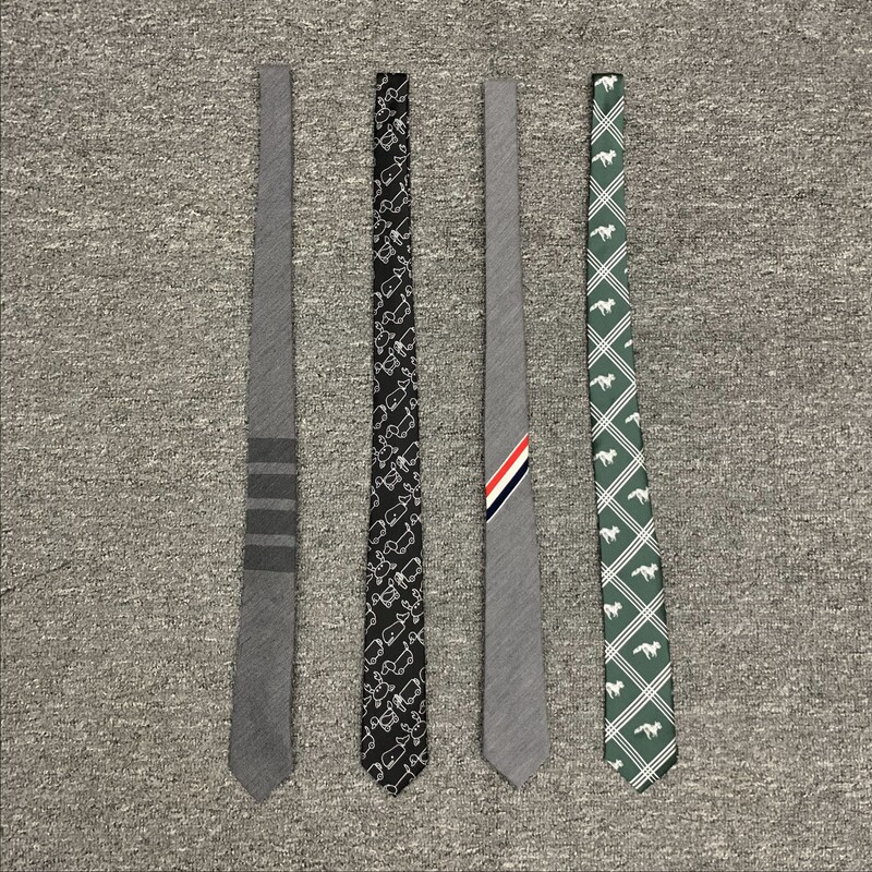 Thom Browne Thom Browne 20 new TB suit and tie wool silk classic all-match men and women