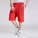 Mùa hè XL quần short nam sáu quần nam thể thao quần lỏng giản dị quần nam hip hop quần quần thủy triều
