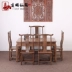 Gỗ Mahogany cánh gà gỗ Bàn trà Kung Fu kết hợp bàn trà nhỏ gỗ rắn Bàn trà Trung Quốc Bàn trà - Bàn trà