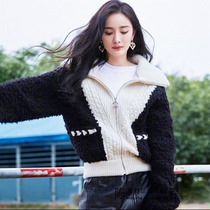 PORTAL MAJE Yang Mi sweater of the same style 2020 new autumn and winter knitted cardigan womens jacket loose outer wear