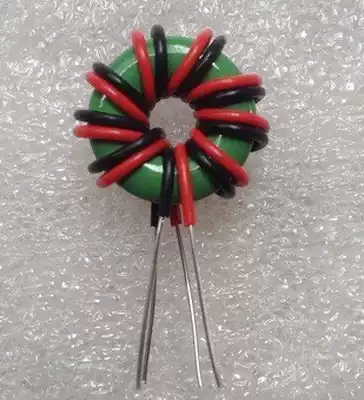 Magnetic ring inductor Manganese zinc magnetic ring 12*6*4middot 0 4 wire 8 turn and winding inductor 400uh ring inductor