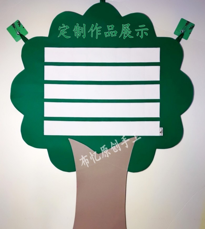 Kindergarten storage morning inspection bag transfer card area corner card sweat towel bag wall door wash layout teaching customization