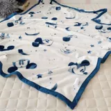 Дисней, мультяшная фланелевая демисезонная накидка, детское одеяло для младенцев