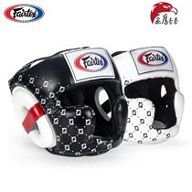 Thai Fairtex HG10 Muay Thai Super Head Helmet Sanda Free Fighting Karate Boxing MMA