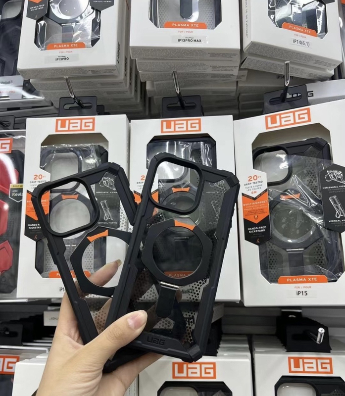 Uag Is Suitable for iPhone 16 /15Promax Mobile Phone Case, Pivot Case, 14Pro Explorer Diamond Anti-Fall Magnetic Magsafe with Stand, New Protective Case, High-End Business Case Uag Is Suitable for iPhone 16 /15Promax Mobile Phone Case, Pivot Case, 14Pro Explorer Diamond Anti-Fall Magnetic Magsafe with Stand, New Protective Case, High-End Business Case