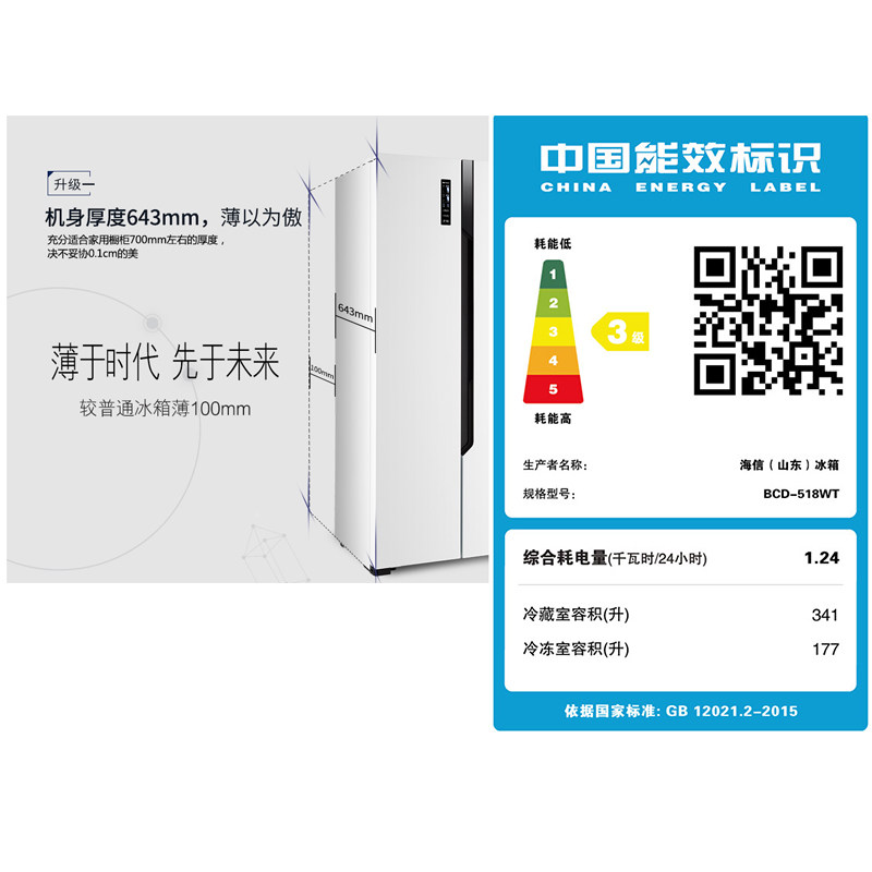 hisense/���ŶԿ���˫����ʽ�����bcd518wt