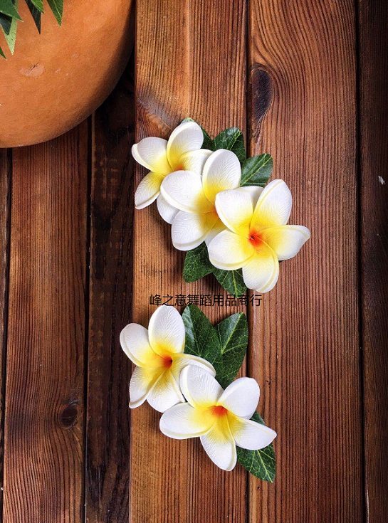 Hawaii Performance Accessories Hula Props Headgear Head Flower Beach Frangipani Jewelry Hair Accessories