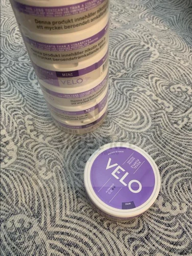 Шведский мешочек Новая упаковка Velo Grapey Виноградный мини -аромат