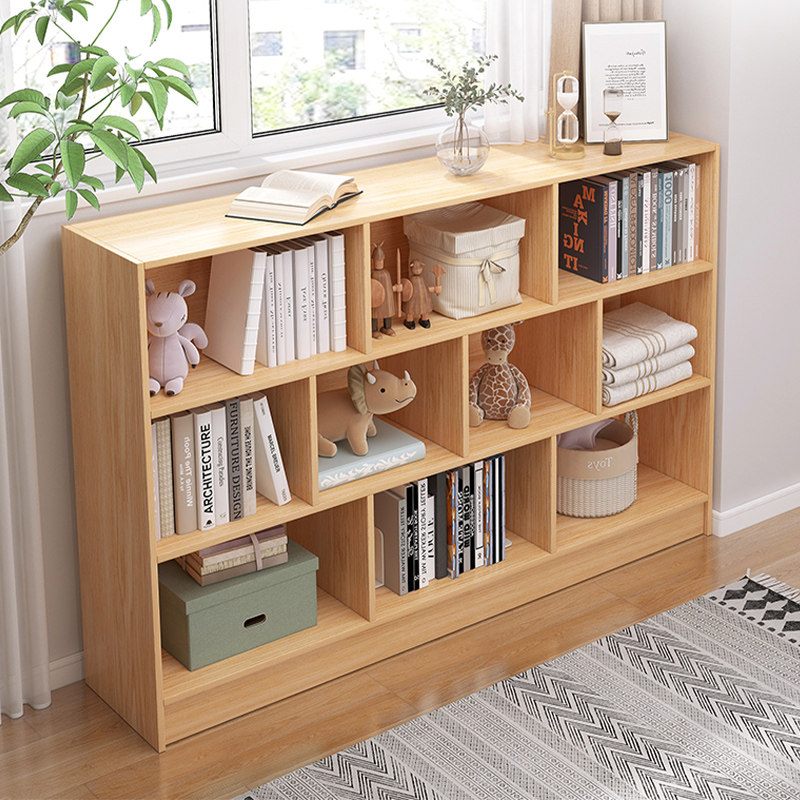 Bookshelves Shelf-floor Living room Easy by wall Wall Disposal Cabinet Home Book Storage Floor Shelf Modern Minimalist Bookcase