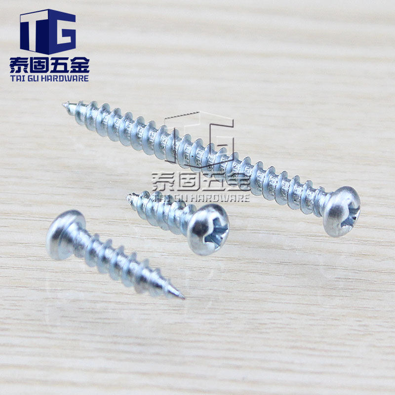 M4M3 round head cross self - tapping screw screw head fast tooth screw furniture M5