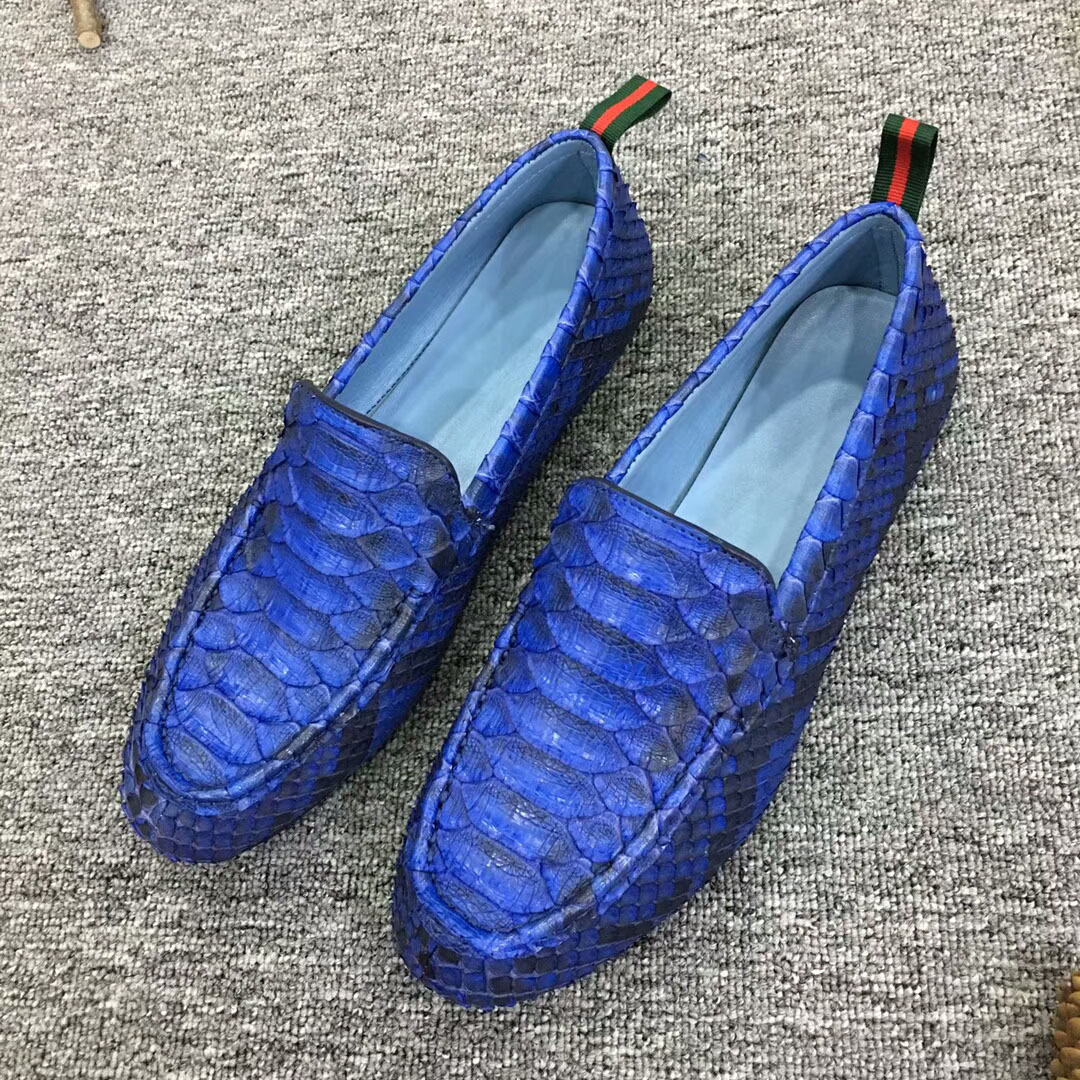 2022 spring and summer new men's beanie shoes men's leather breathable British casual shoes men's shoes lazy shoes