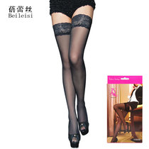Piece 6 pairs of beileisi sexy velvet lace lace over knee silicone anti-slip lace socks 2055