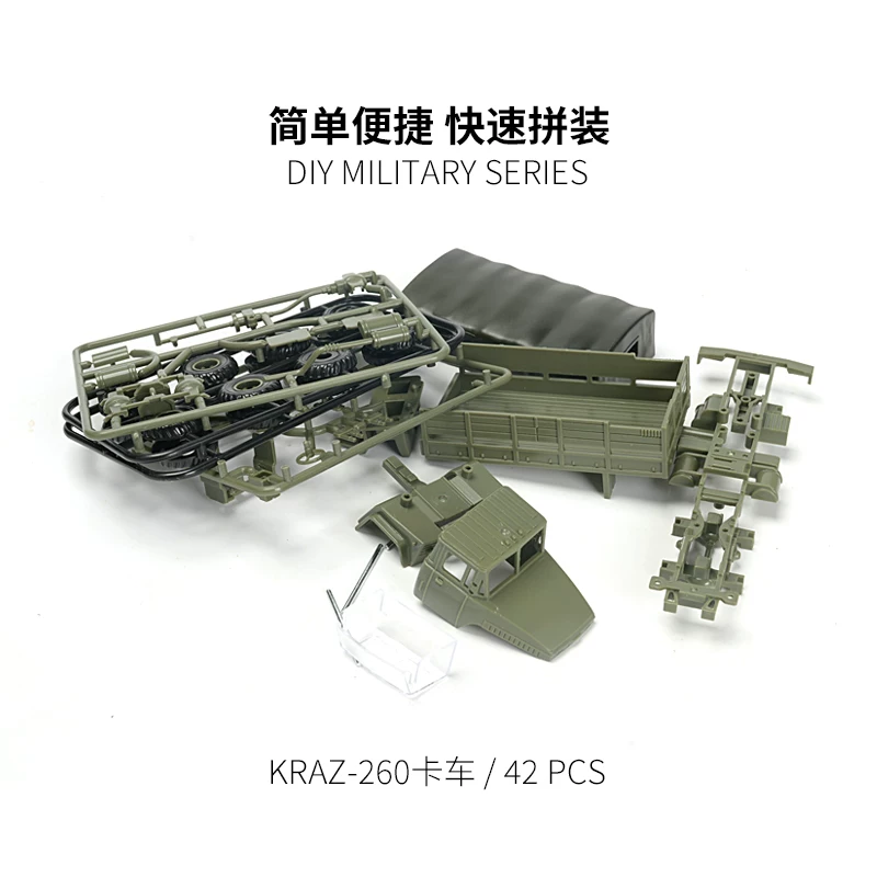 Constructor, heavy truck, scale 1:72, Russia