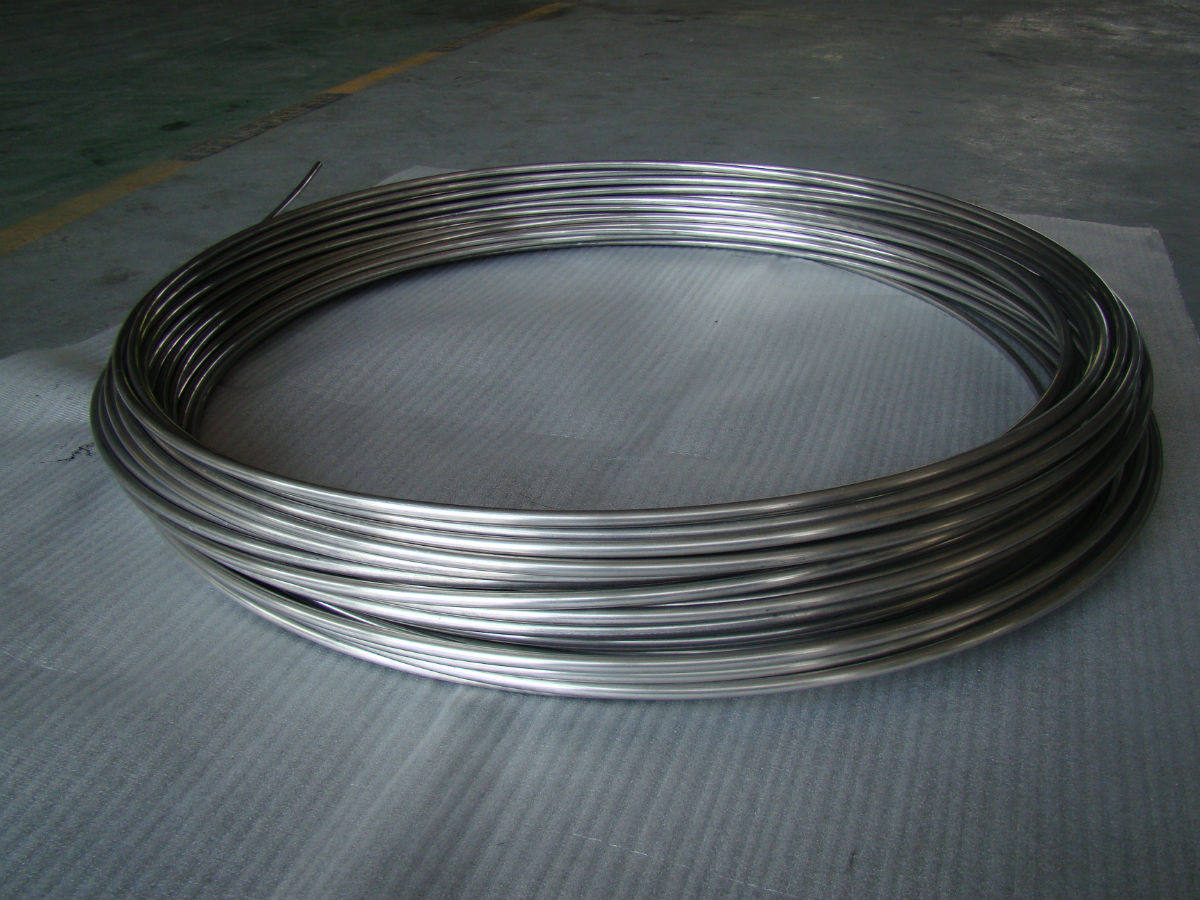 304 316L stainless steel pipe stainless steel instrument tube precision tube coil 6 35 9 52 12 7