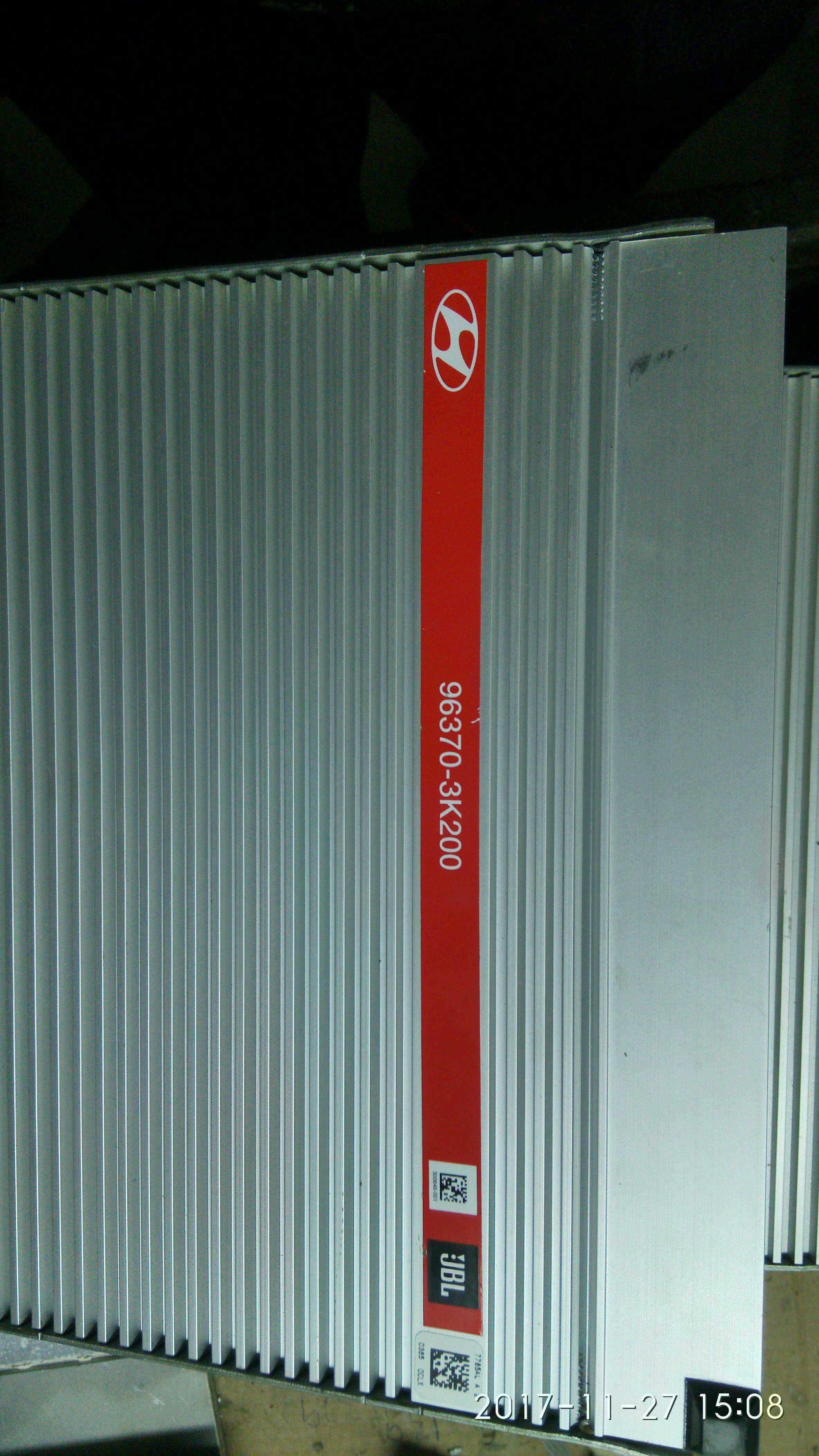 Professional maintenance Original car on-board modern Jixiang JBL power amplifier 96370-3k200 silent water entry maintenance