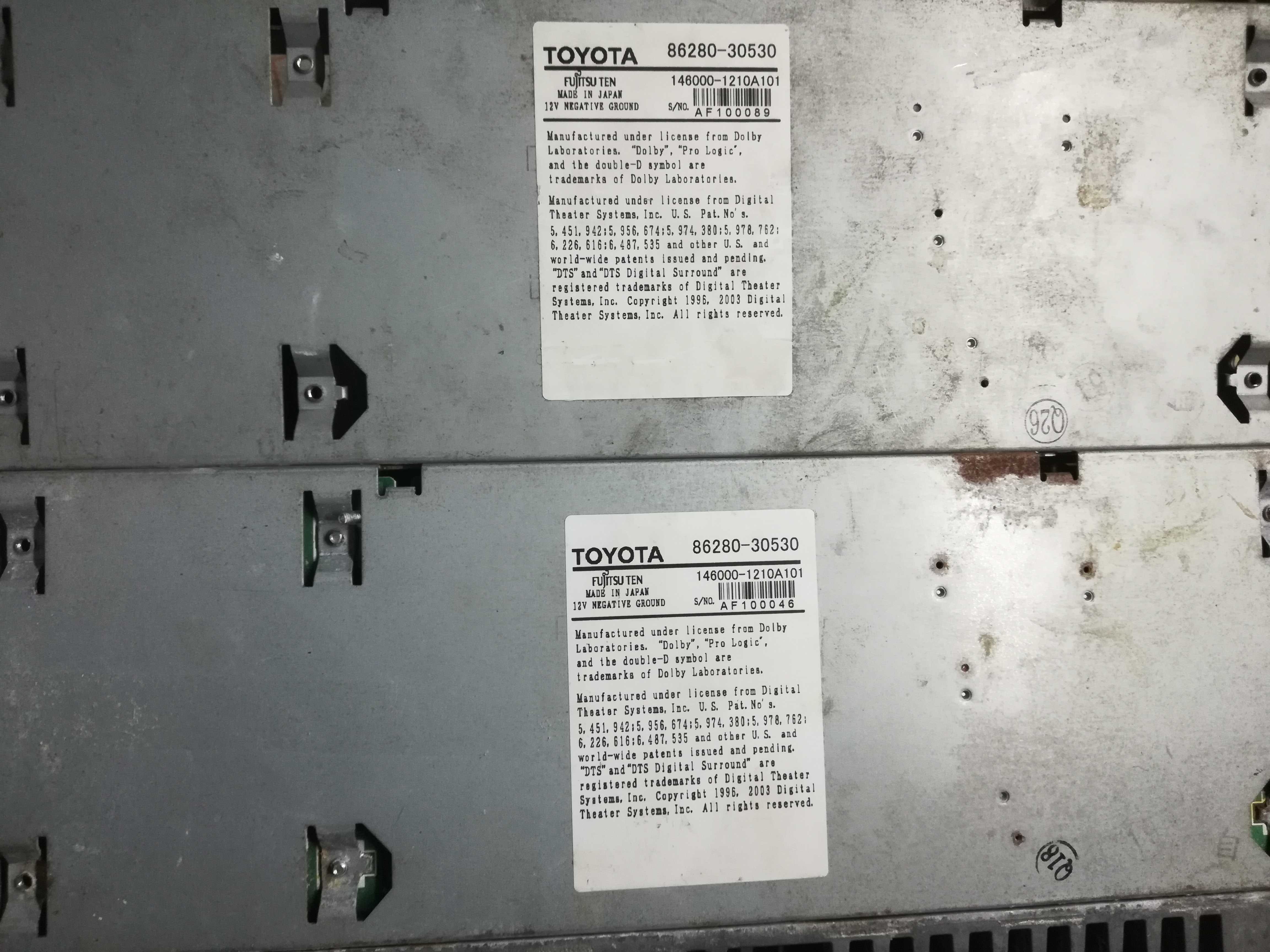 Professional maintenance Car on-board red flag power amplifier H5 H7 water intake silent maintenance 86280-30530 power amplifier