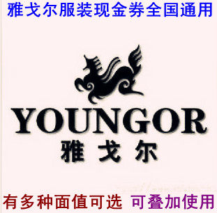 Ningbo Youngor clothing ticket cash coupon shirt ticket suit ticket costume coupon 3000 face value national common