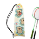 Line puppy cartoon bag badminton cute bag can be shouldered or carry with a drawstring badminton racket bag storage