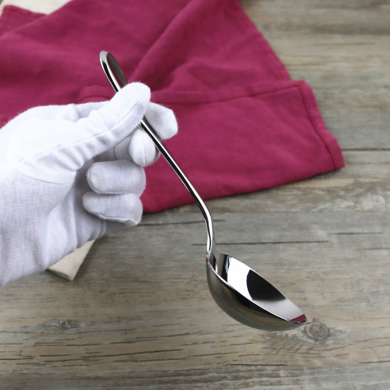 304 stainless steel soup spoon public spoon large drinking soup spoon meal spoon hot pot spoon soup spoon to deepen