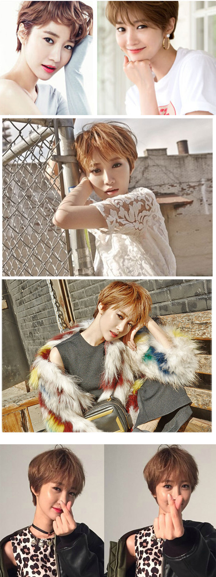 Perruque cheveux raides Court - Ref 2609581 Image 17