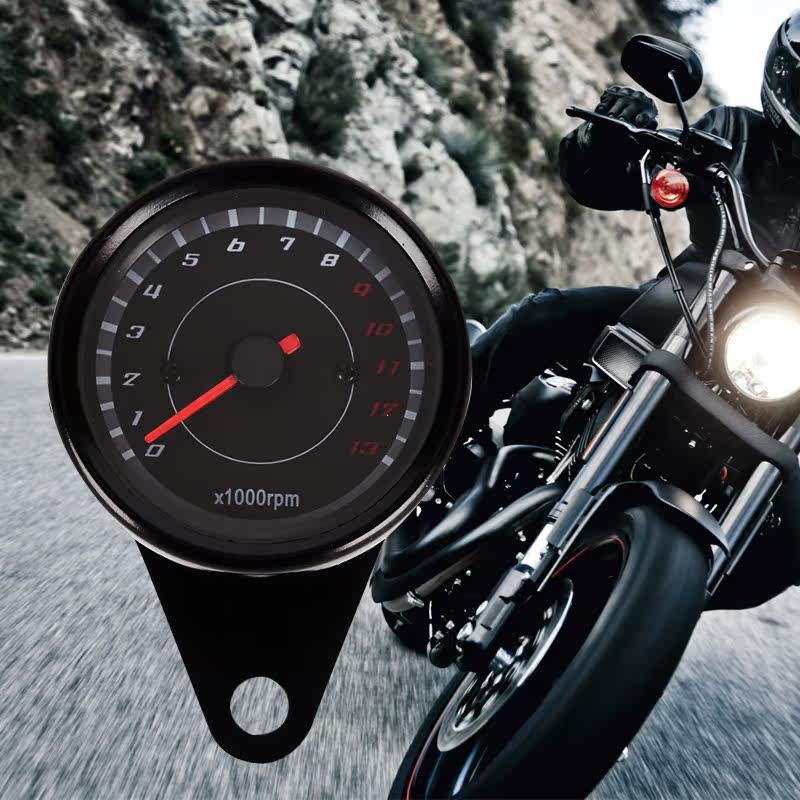 Купить Панель приборов для мотоцикла Ретро метр тахометра тахометр для ...