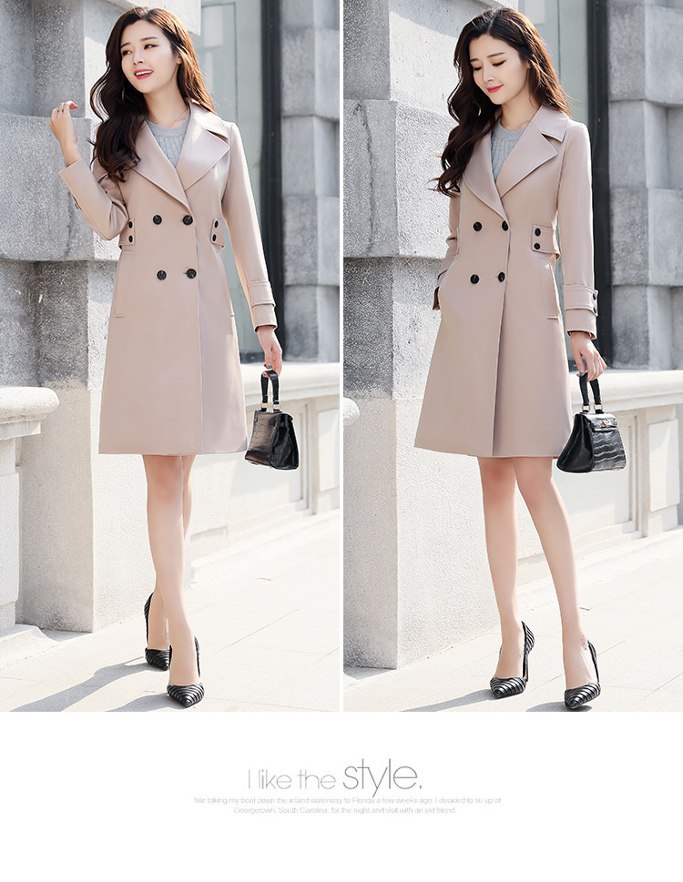 Trench pour femme FLOWER LU      en Polyester - Ref 3225627 Image 39