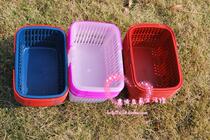 Manufacturers 3 pounds of portable plastic fruit basket with cover bayberry picking blue strawberry grape cherry mulberry pet basket